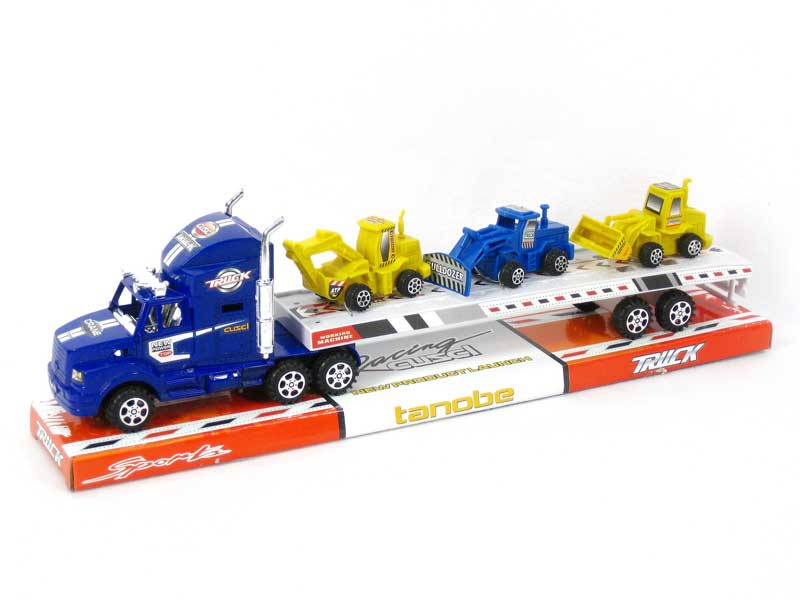 Friction Truck Tow Free Wheel Construction Truck(2C ) toys