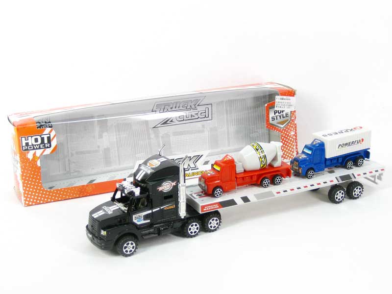Friction Truck Tow Free Wheel Truck(3C) toys