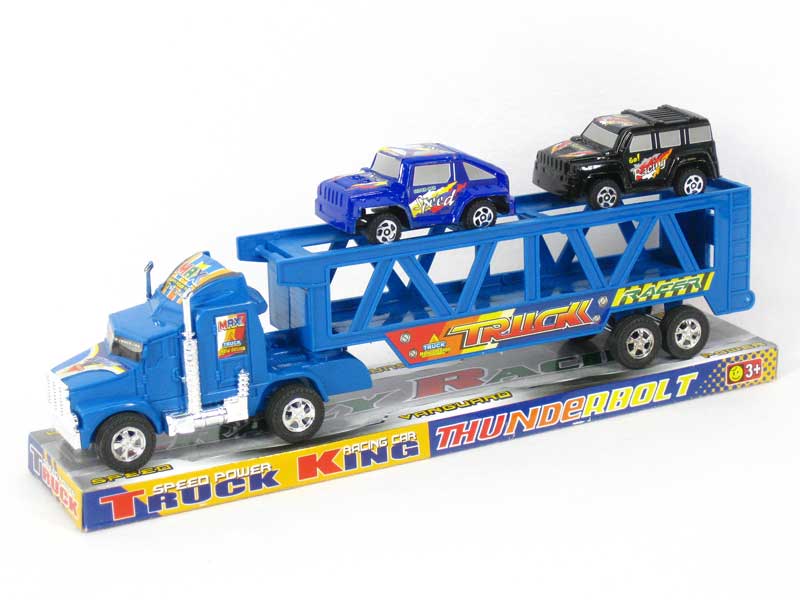 Friction  Truck Tow Car(2C) toys
