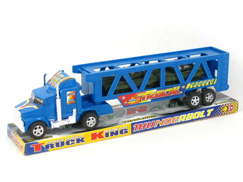 Friction  Truck Tow Tank(2C) toys