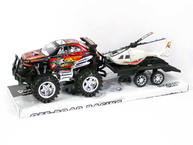 Friction Cross-Country CarTtowFriction (2C) toys