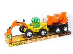 Friction Construction Truck Tow Blender
