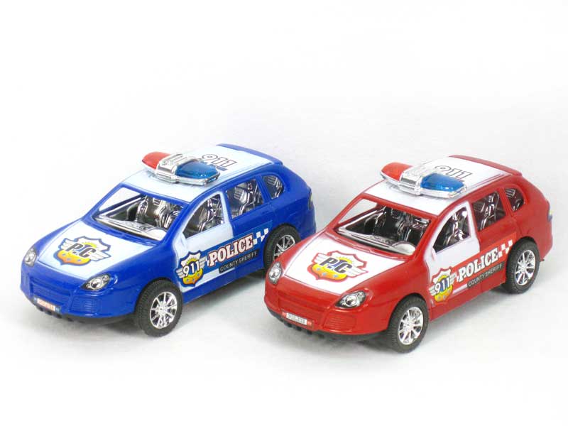 Friction Police Car(2in1) toys