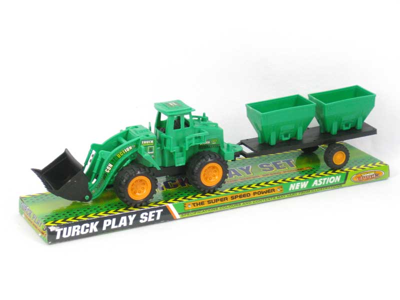 Friction Construction Truck(4S2C) toys