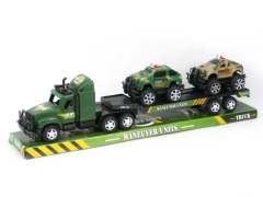 Friction Truck Tow Jeep Police Car