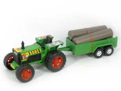 Friction Farmer Tractor Set