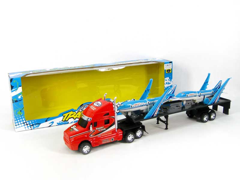 Friction Truck Tow Pull Back Aerobus(3C) toys