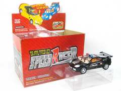 Friction Police Car W/L(9in1)