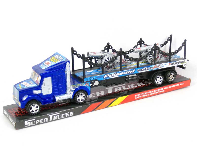 Friction Truck Tow Cannon(2C) toys