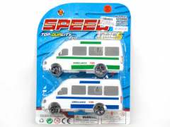 Friction Ambulance W/L_M(2in1) toys