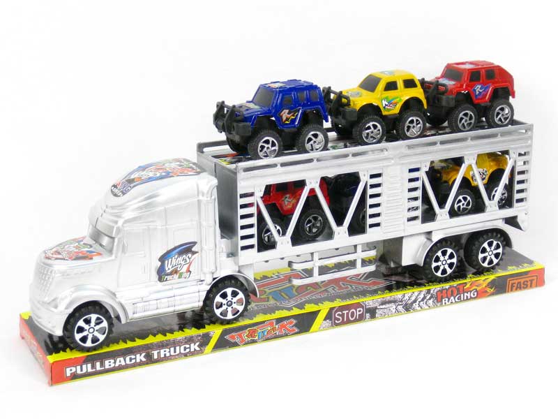 Friction Truck Tow Cross-country Car toys