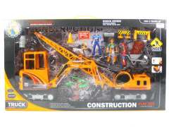 Friction  Construction Truck Set