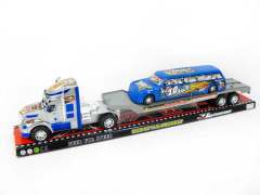 Frition Truck Tow Free Wheel Car toys