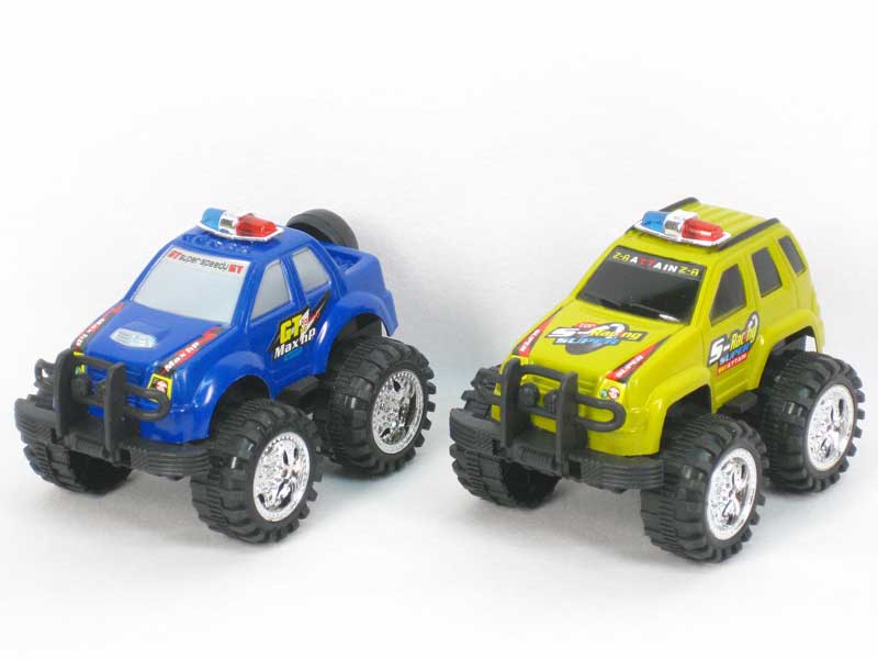 Friction Cross-country Police Car(2S4C) toys