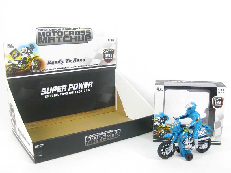 Friction Motorcycle(6in1) toys