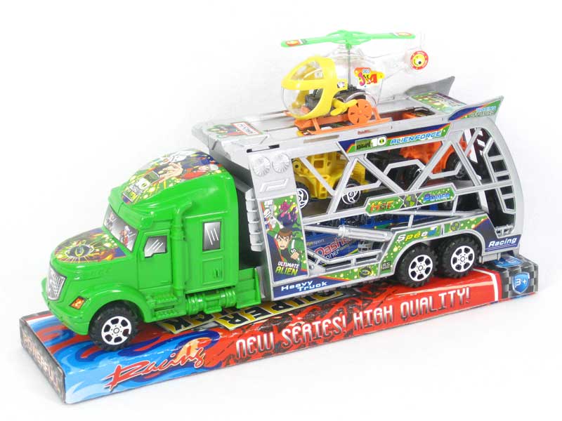 Friction Trck Tow Free Wheel Car(2C) toys