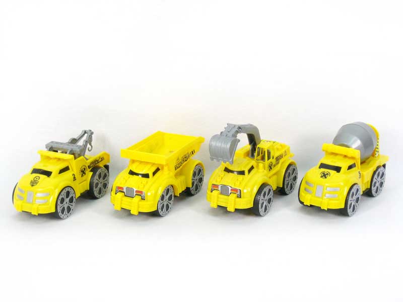 Friction Construction Truck(4S) toys