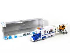 Friction Police Tow Truck(2C)