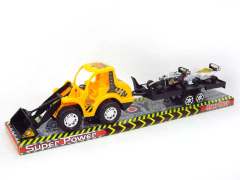 Friction Construction Truck((4S)