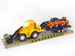 Friction Construction Truck((4S)