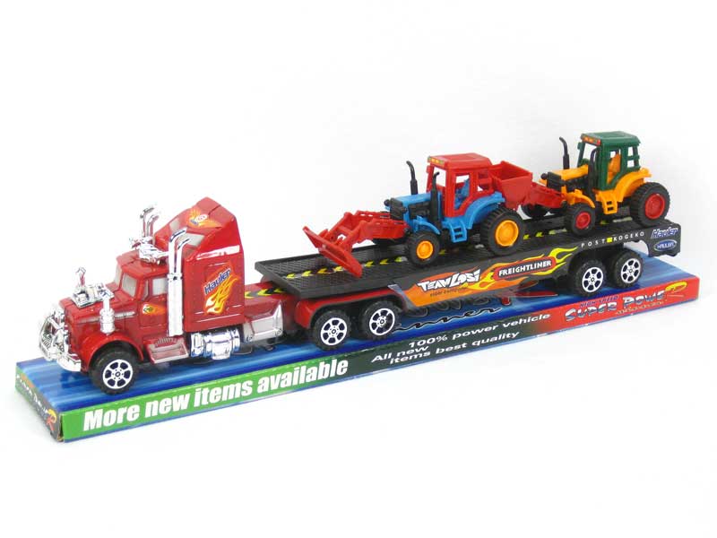 Friction Truck Tow Free Wheel Farmer Car(2C) toys