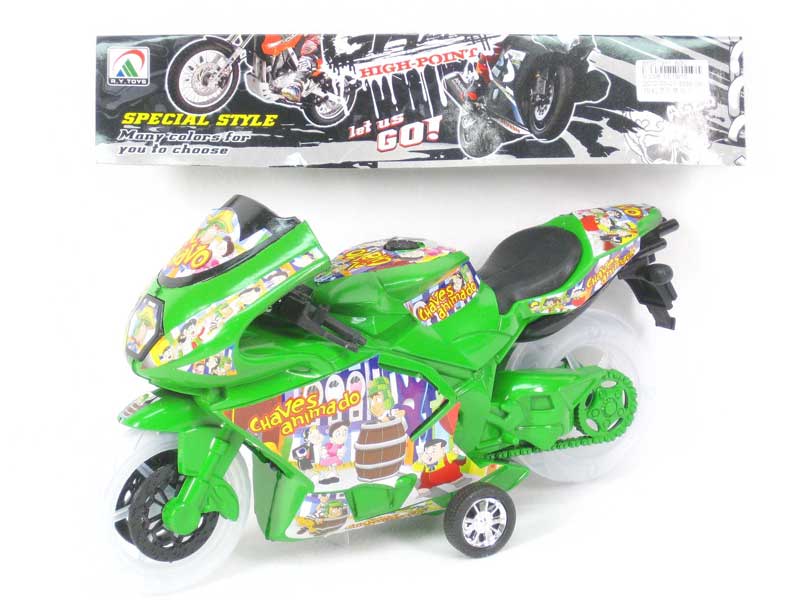 Friction Motorcycle W/L_IC toys