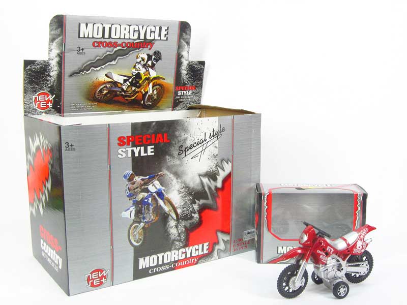 Friction Motorcycle W/L_IC(12in1) toys