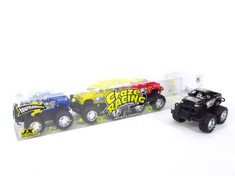 Friction Cross-country Racing Car (4in1) toys