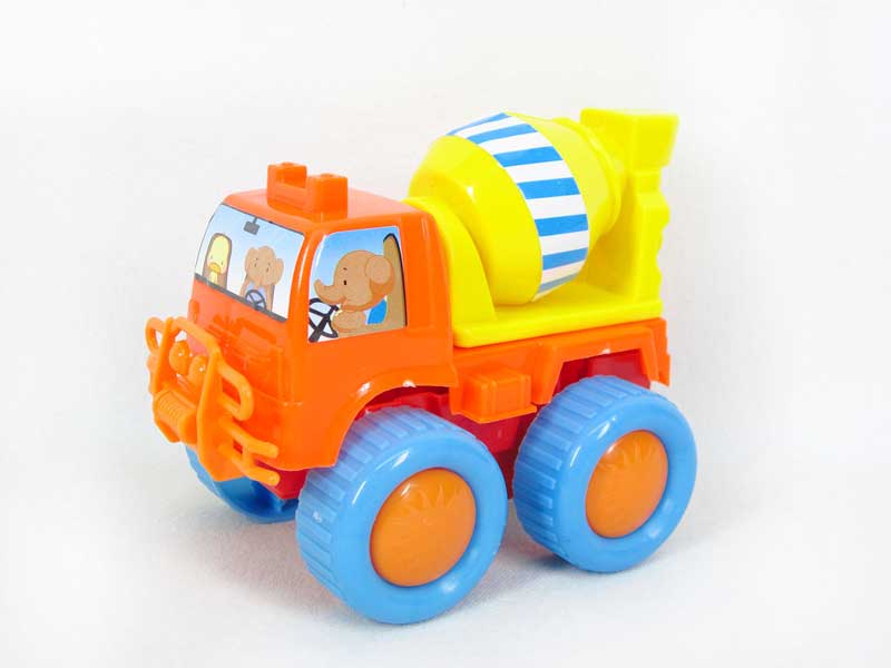 Friction Cartoon Construction Truck toys