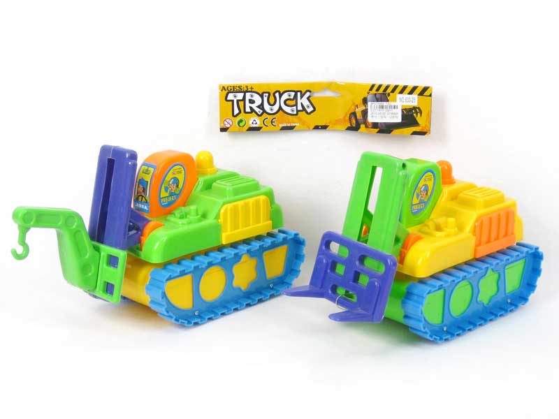 Friction Constrution Truck(2S3C) toys