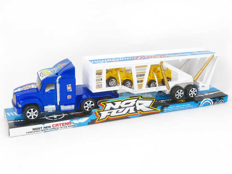 Friction Tow Free Wheel Construction Truck toys