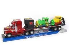 Friction Truck Tow Free Wheel Train(4C) toys