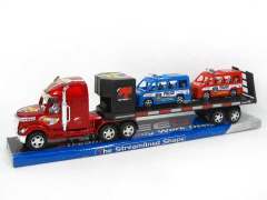 Friction Tow Truck & Free Wheel Police Car(4C)
