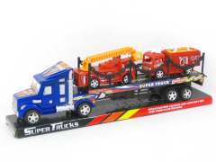 Friction Truck Tow Free Wheel Fire Engine(3C)