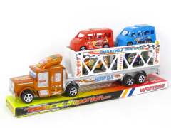 Friction Double Deck Trailer(2C) toys