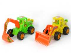 Friction Construction Truck(2S2C) toys