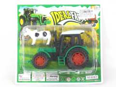 Friction Farmer Tractor(2C) toys