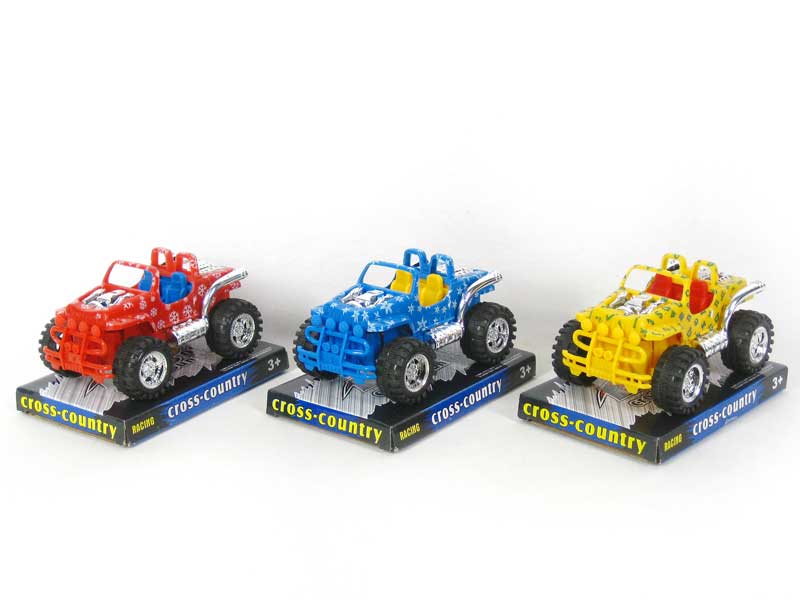 Friction Cross-country Jeep(3S) toys