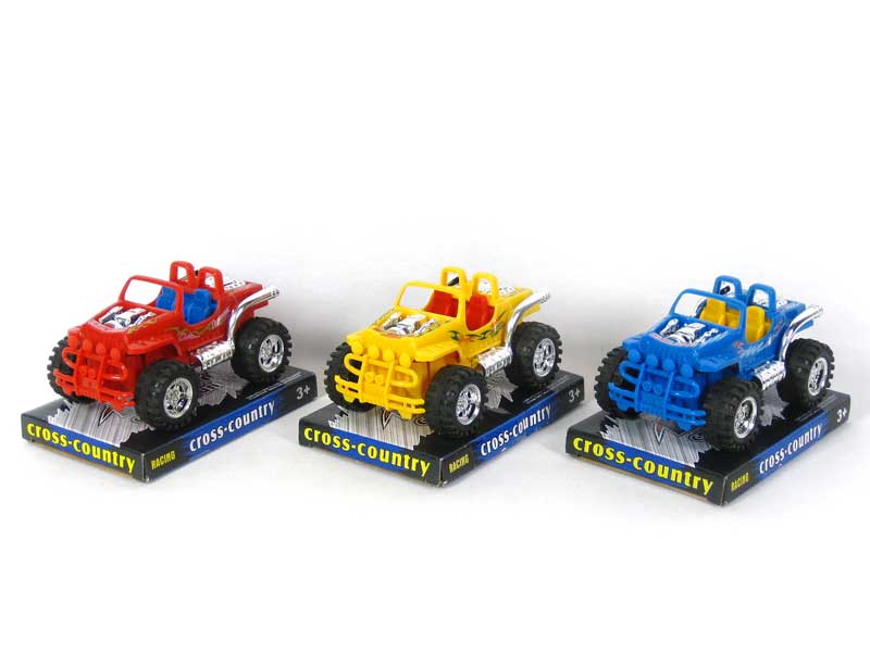 Friction Cross-country Jeep(3S) toys