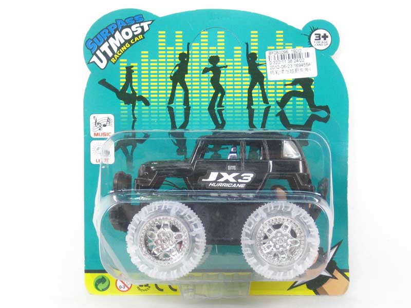 Friction Cross-country Car W/L_M(4C) toys