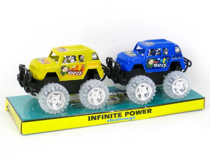 Friction Cross-country Car W/L_M(2in1) toys