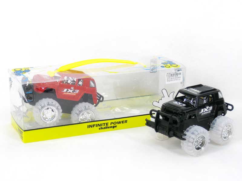 Friction Cross-country Car W/L_M(2in1) toys