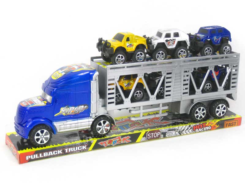 Friction Truck Tow Construction Car toys