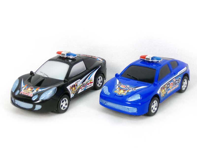 Friction  Police Car(2S) toys