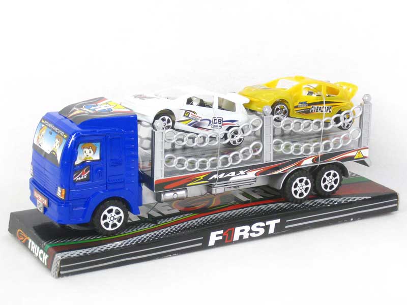 Friction Trck Tow Free Wheel Racing  Car(3C) toys