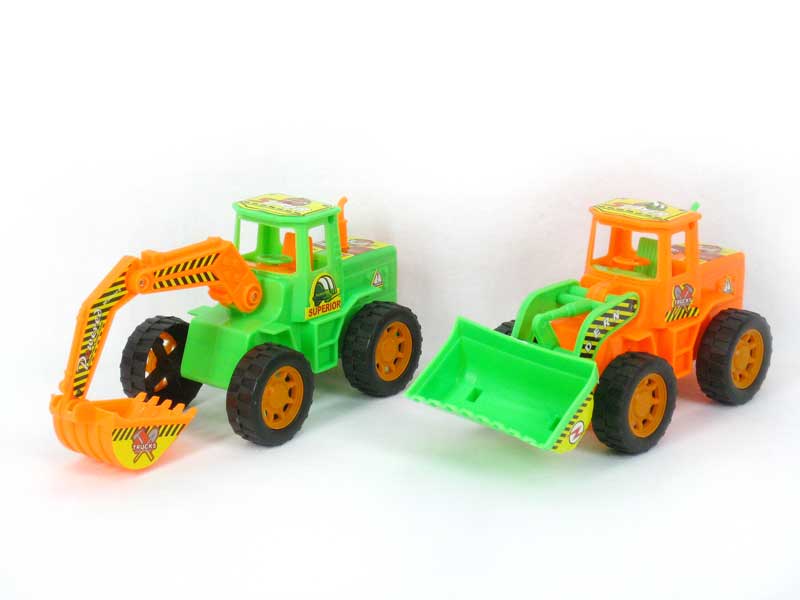 Friction Construction Truck(2S) toys