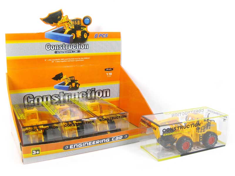 Friction Construction Truck W/L_M(8in1) toys
