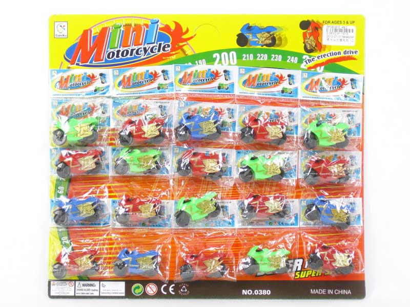 Friction Motorcycle(20in1) toys