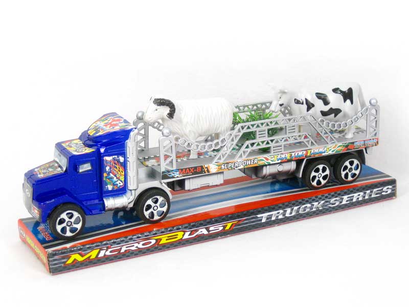 Friction Truck Tow Animal toys