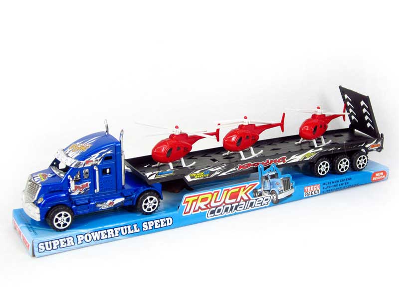 Friction Truck Tow Airplane(3C) toys